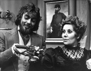 John Rawnsley and Vyna Martyn in The Bear 1973